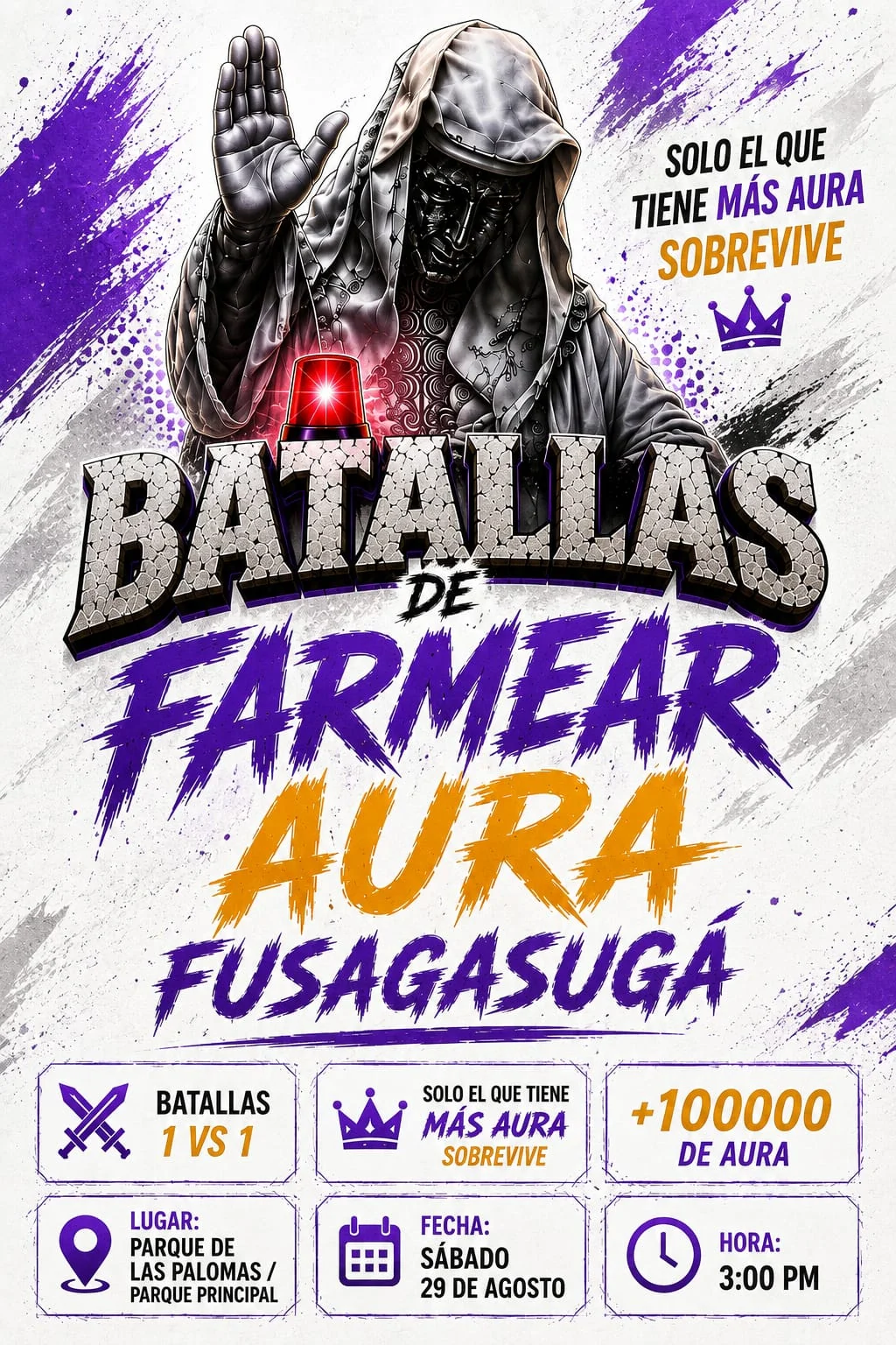 Flyer de Ballata de aura fusagasuga
